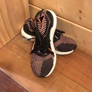 adidas Ultra Boost X Glow Orange. Size 7.5 NEW